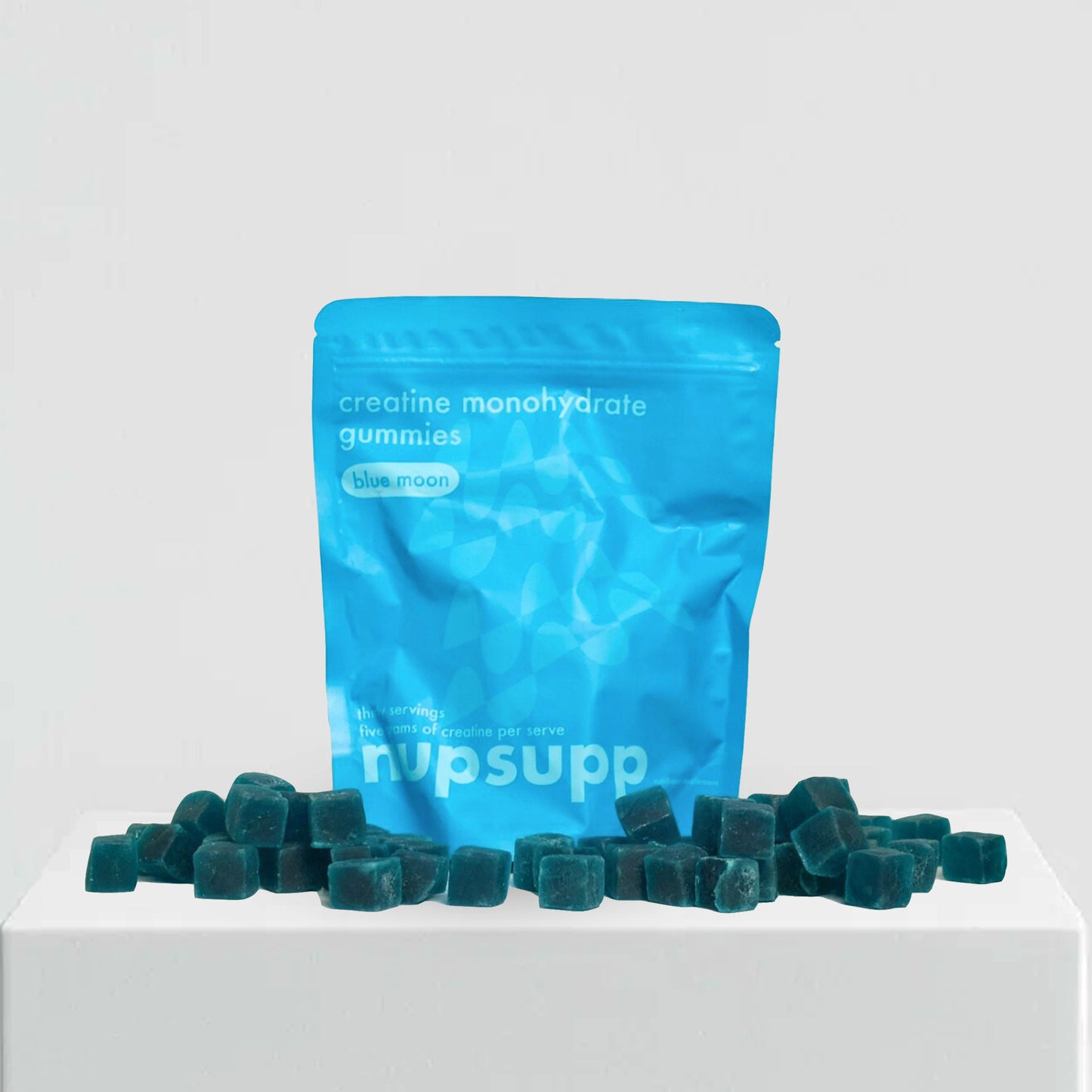 Nupsupp Creatine Monohydrate Gummies, 5g per serve