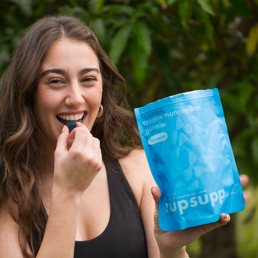 Nupsupp Creatine Monohydrate Gummies, 5g per serve